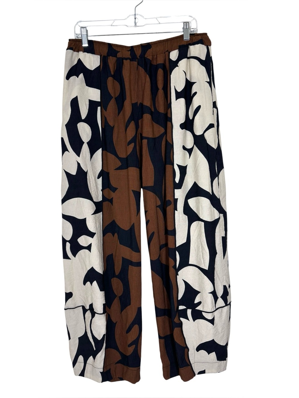 IC Collection Wide Leg Pants Boho Artsy XL